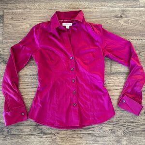 Banana Republic Fuchsia Blouse